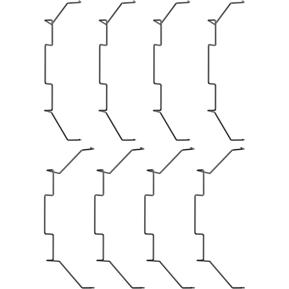 upHere universal CPU fan mounting clips kit front view featuring eight stainless steel wire buckles