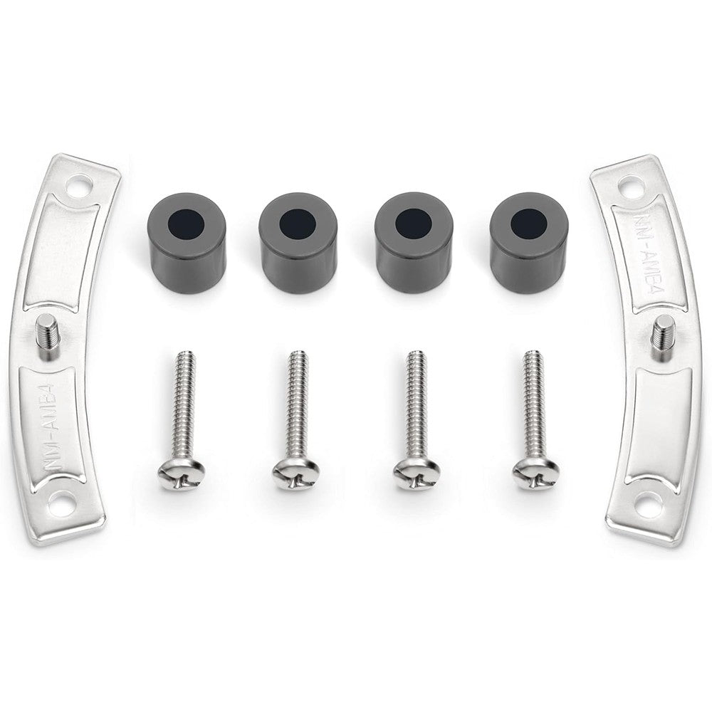 Noctua NM-AM5/4-MP83 SecuFirm2 Mounting Kit front view showcasing premium metal brackets and installation screws.