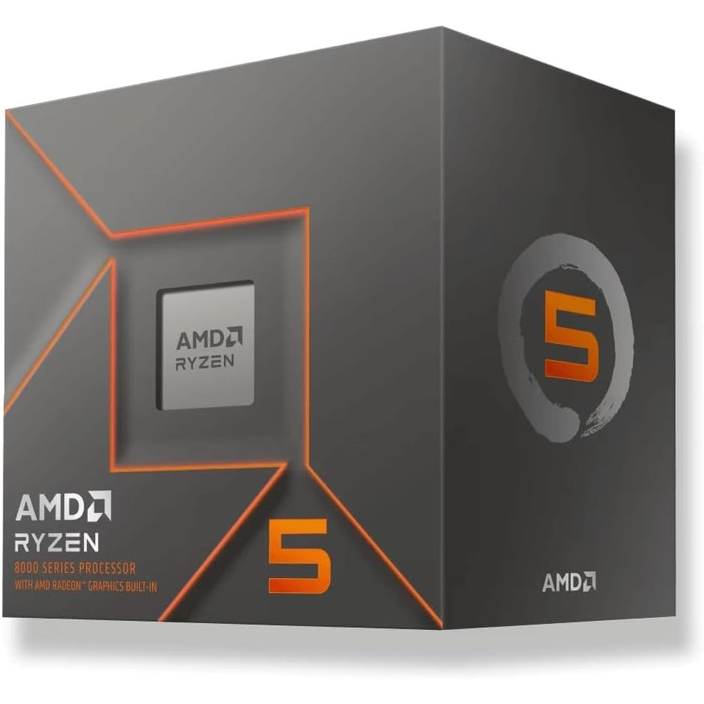 AMD Ryzen 5 8500G processor box front view desktop APU