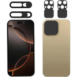 EYSOFT privacy camera cover for iPhone 16 Pro front view displaying the slim sliding mechanism