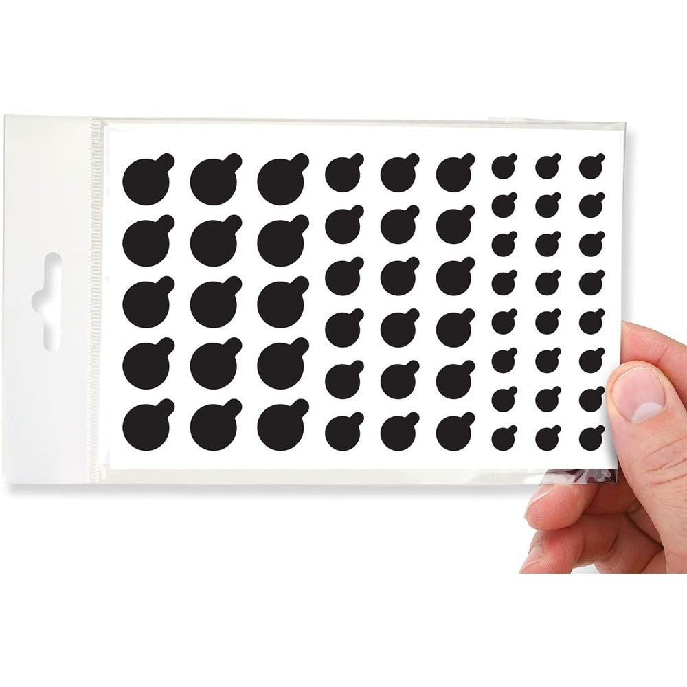 MyCamShield BLOCKED webcam camera vinyl covers front view pack of fifty seven