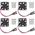 Easycargo Raspberry Pi cooling fan front view showing compact thirty millimeter brushless design.