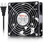 Wathai industrial case fan front view high performance cooling fan