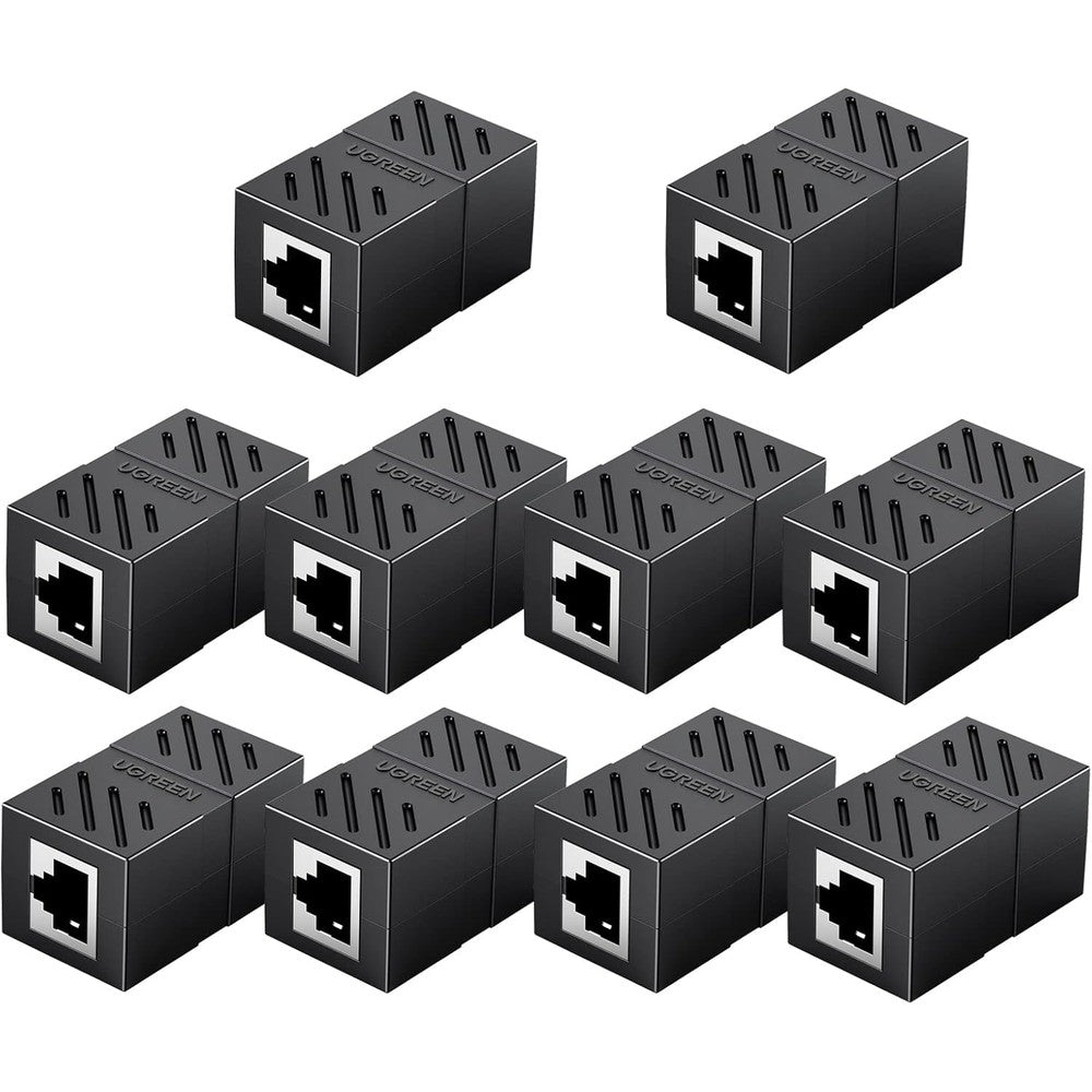 Ugreen RJ45 Ethernet Coupler 10 Pack front view