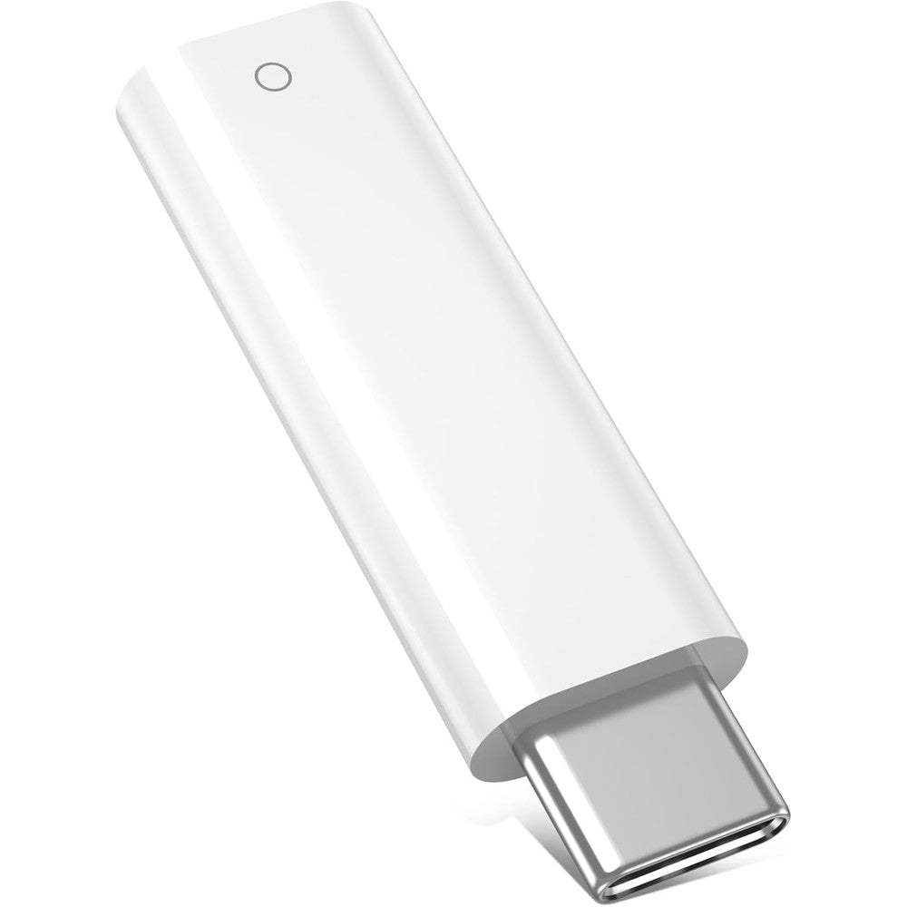 COOYA USB C to Apple Pencil 1st Gen Adapter front view showing Type-C male connector
