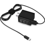 TONIWA 15W fast charger wall adapter and premium black 10 foot USB C cable package front view