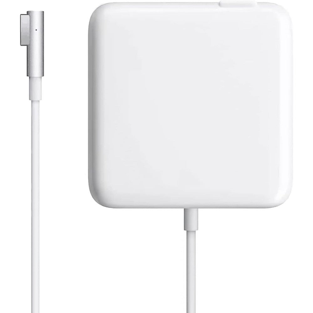 E-POWIND MacBook Pro Charger 60W L-Tip adapter showing white power brick and magnetic connection cable
