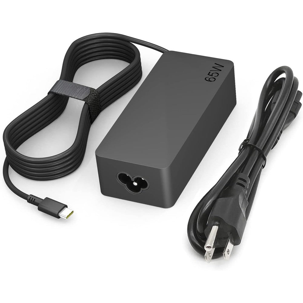 Dzytnsy 65W USB Type C laptop charger front view showing the main power brick module