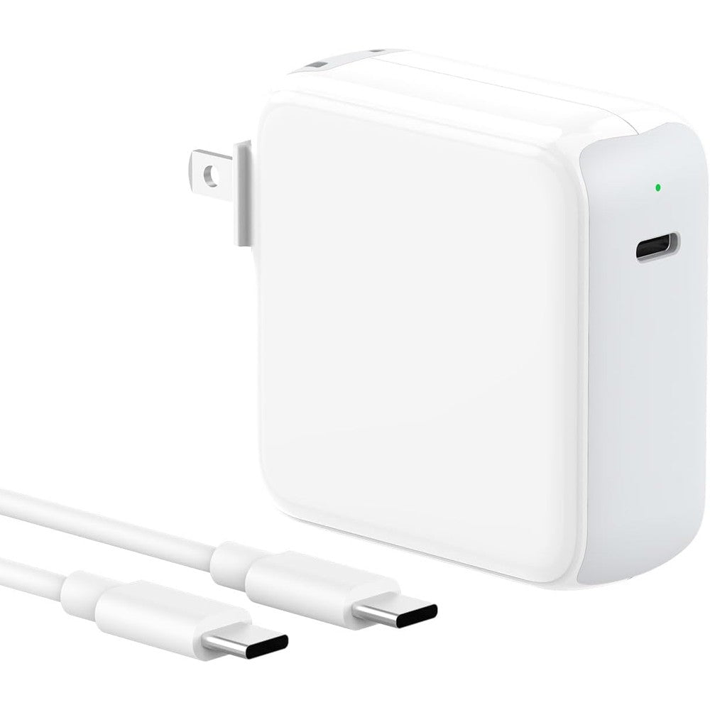 IFEART 70W USB-C MacBook charger power adapter with cable front view