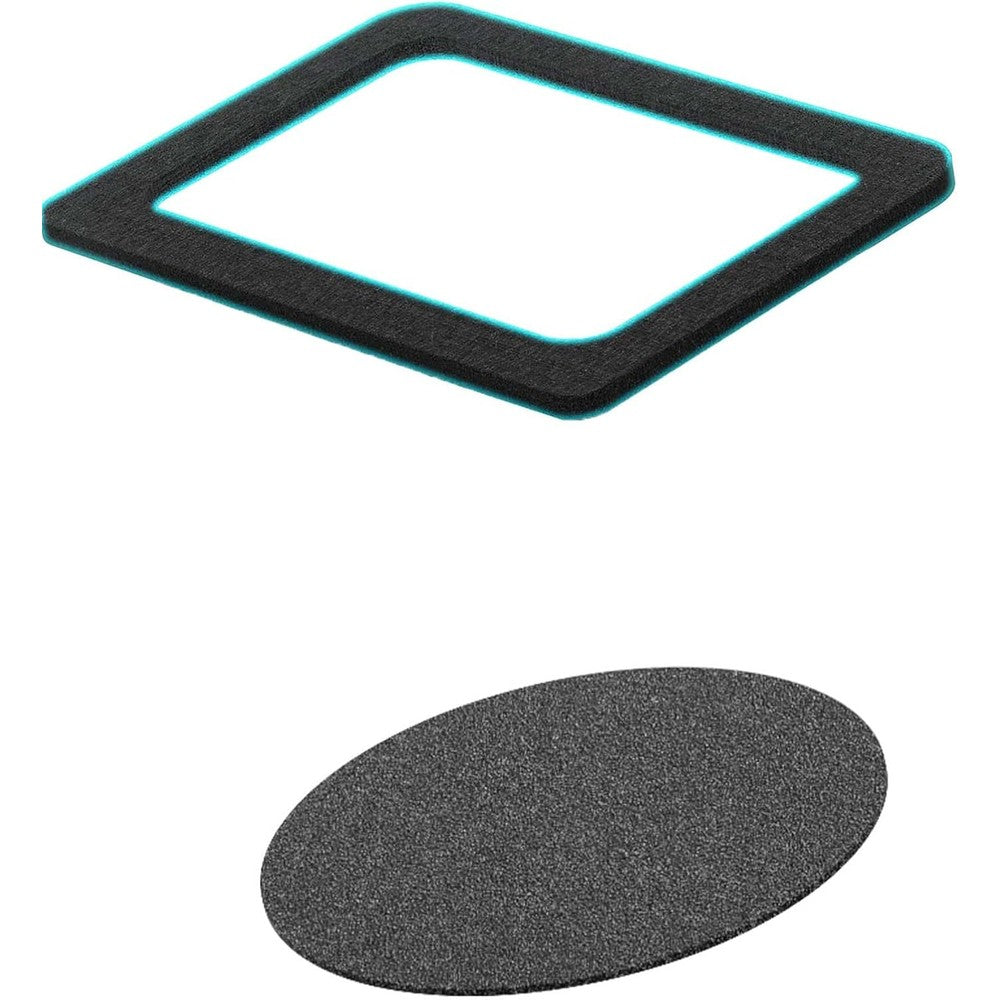 Llano memory foam seal and dust proof edge strip front view laptop cooling pad accessory