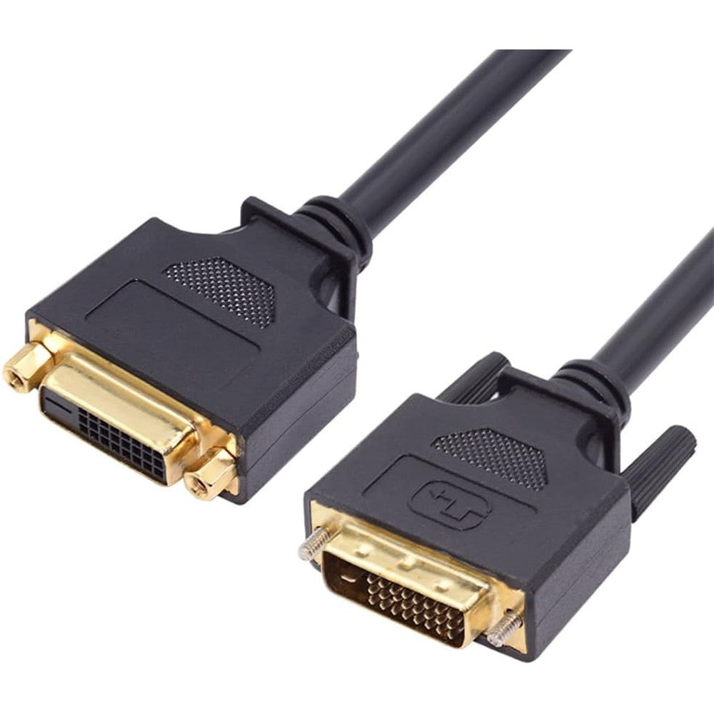 NFHK DVI 24+1 Male to Female extension cable front view