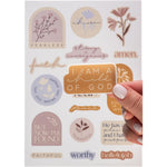 DiverseBee inspirational Christian stickers front view