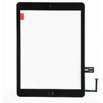 Mustpoint Touch Screen Digitizer replacement front view featuring black glass panel and home button for iPad 6 2018