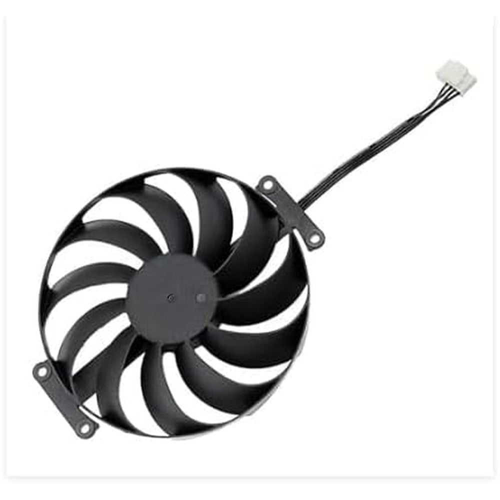 BestParts T129215BU graphics card cooling fan replacement front view showing blade structure