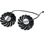 NNL graphics card cooling fan set showing front view of the eighty-seven millimeter multi-blade design for GPU repair.