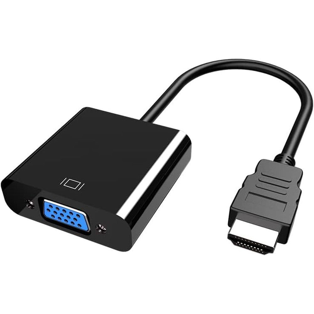 SZYIKUER HDMI to VGA male to female adapter converter front view