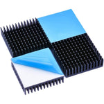 Easycargo aluminum heatsink kit front view showing black anodized cooling fins.