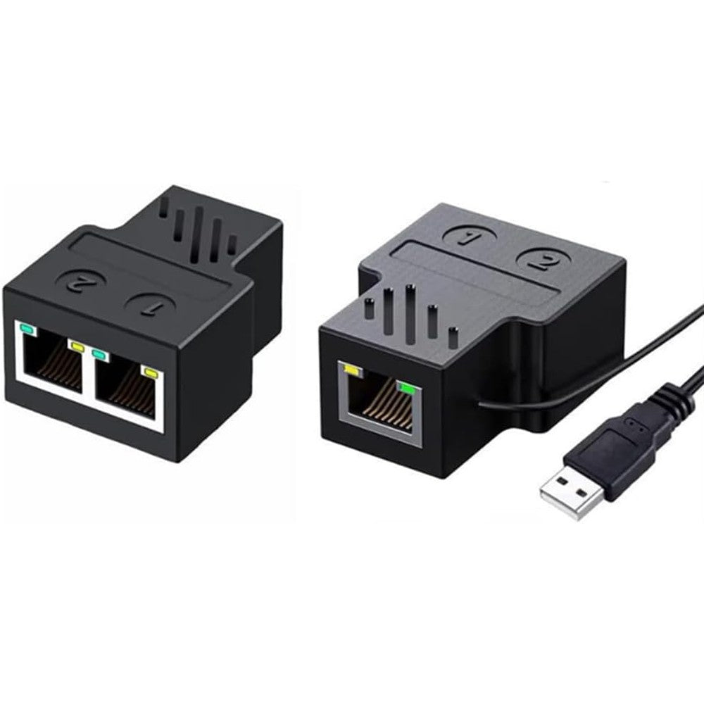 Suckoo Ethernet RJ45 Network Splitter Hub front view