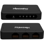 XtremPro 5-Port USB Powered Ethernet Network Switch Hub front view