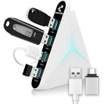 Kokovolta USB 3.0 vertical data hub front view