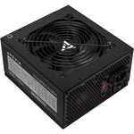 Apevia ATX-SP700 Spirit gaming power supply unit front view highlighting black sandblasted metal casing