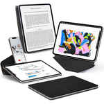 MOFT Dynamic Folio Case iPad mini 7 front view in jet black finish