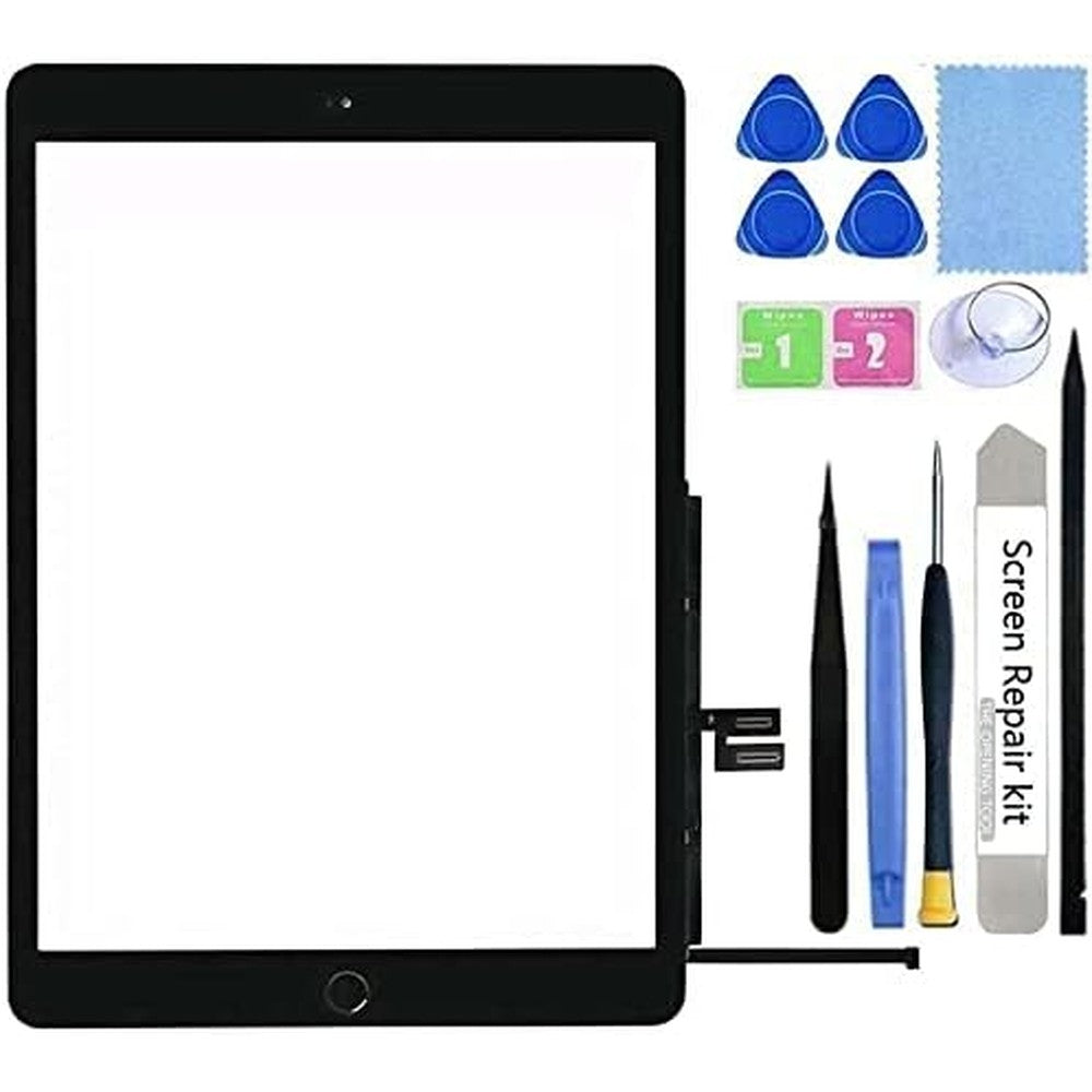 ADULLO iPad 9th Gen screen replacement kit front glass view
