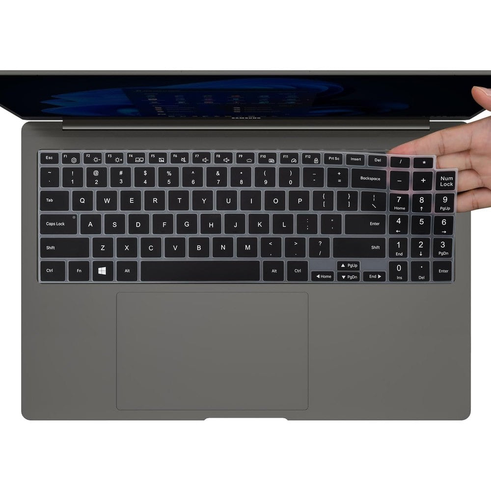 CaseBuy keyboard cover for Samsung Galaxy Book front view protector skin