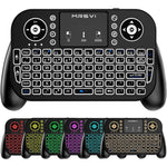 MRSVI mini wireless keyboard front view highlighting QWERTY keys