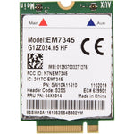 Tonysa EM7345 4G LTE WWAN card top view