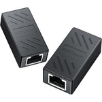 Snowkids Ethernet Coupler 2 Pack front view network adapter
