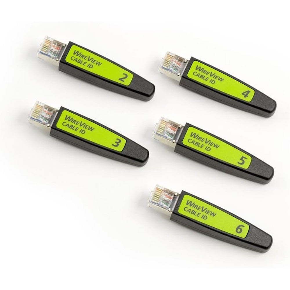 NetAlly WireView 2-6 WireMap Set for professional network cable testing and identification.