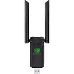 Szyafei 1300Mbps USB WiFi adapter front view for desktop PC.