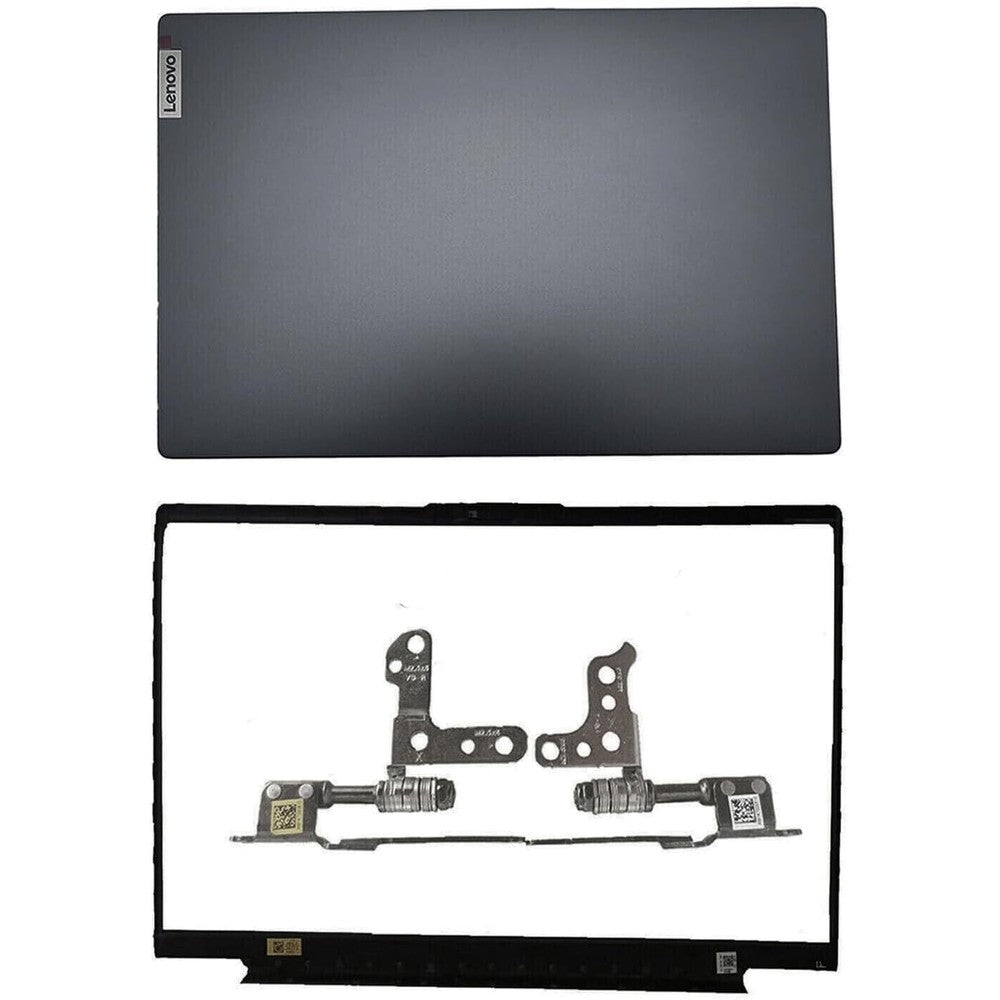 Wzqrps replacement laptop LCD back cover front view showcasing gray rear lid and matching bezel