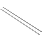 KBRPARTS replacement laptop rubber feet strips front view showing gray silicone texture