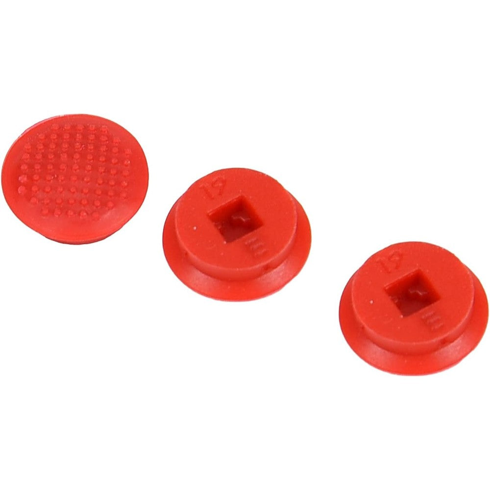 KBRPARTS ThinkPad replacement caps three pack front view highlighting soft dome rubber dots