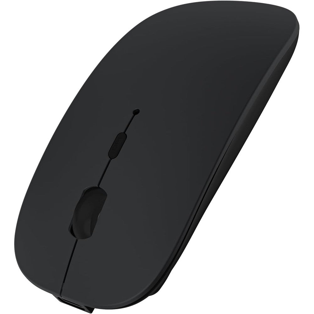 SUNGI Bluetooth Wireless Mouse front view showing sleek black slim profile