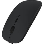 SUNGI Bluetooth Wireless Mouse front view showing sleek black slim profile