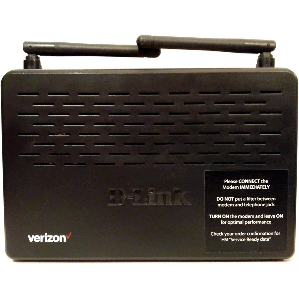 D-Link DSL-2750B wireless ADSL2+ modem router front view