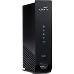 ARRIS SURFboard SBG7400AC2 dual band cable modem router combo front view showing status indicator lights.