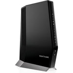 Netgear Nighthawk CAX80 cable modem router combo front view premium smart home networking device