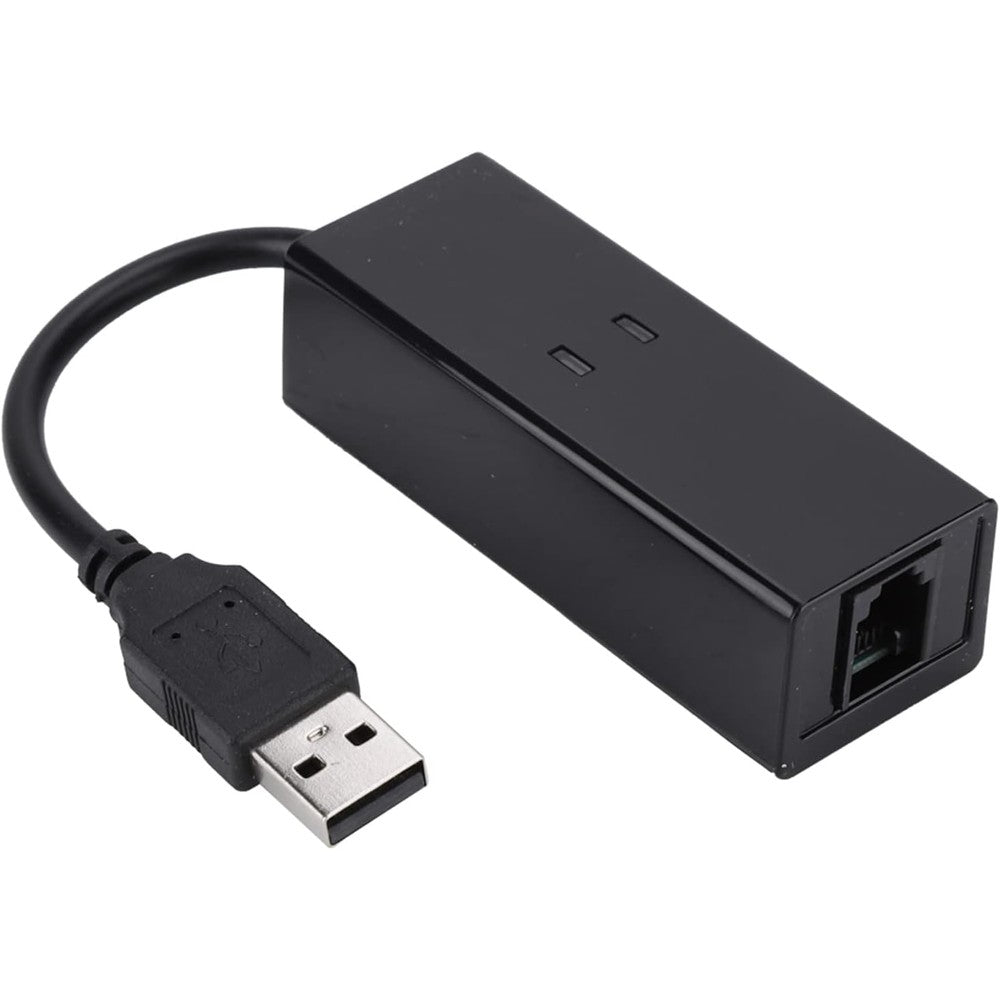 Sanpyl USB 2.0 56K External Dial Up Fax Modem front view