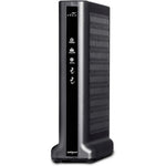 Arris T25 cable modem front view showing status lights.
