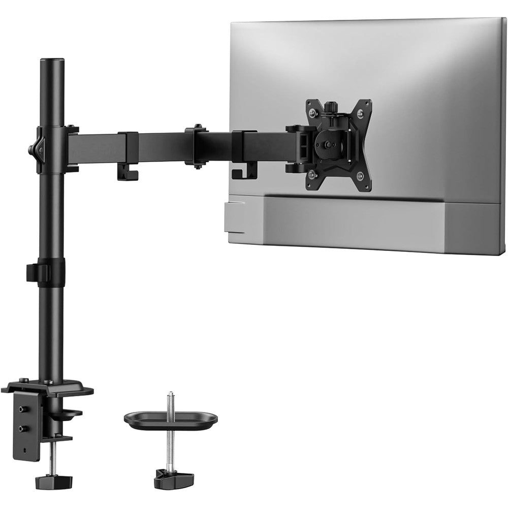 Huanuo single monitor mount desk arm front view