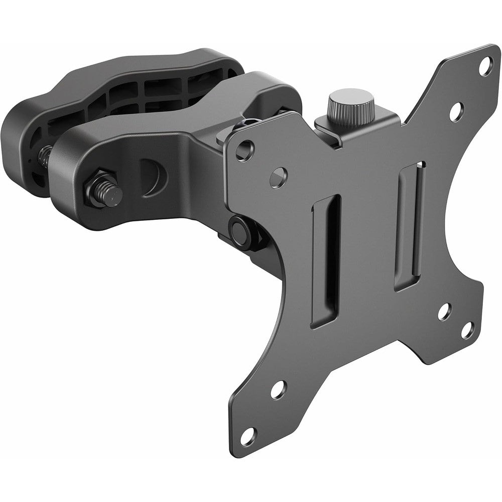 Vivo Steel Universal Bracket Pole Mount front view for monitor setup
