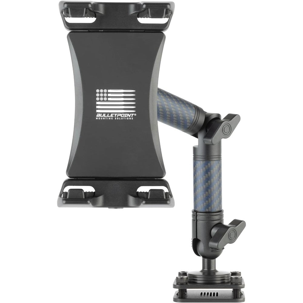 Bulletpoint 20mm AMPS Ball Tablet Mount heavy duty dashboard holder front view