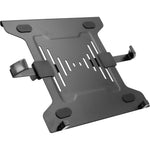 Mount-It! VESA Laptop Mount Tray front view black metal