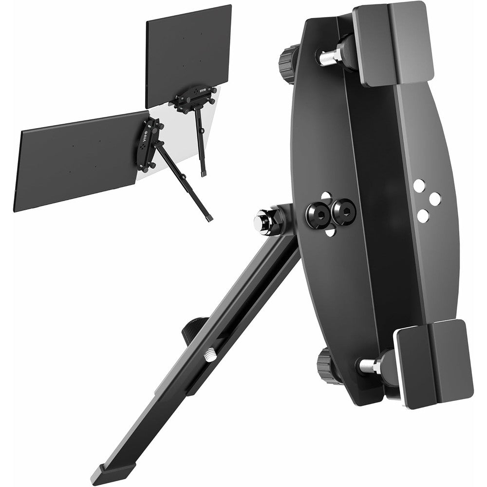 Vivo Portable Monitor Holder STAND-PM01A front view on laptop
