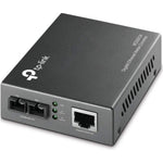 TP-Link Gigabit SFP to RJ45 Fiber Media Converter front view