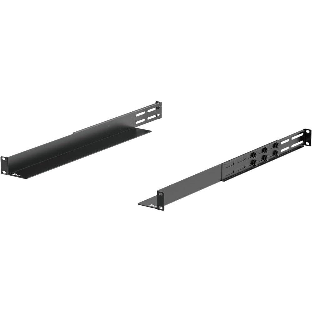 Tecmojo Universal 1U Rack Mount Rails front view premium cold rolled steel server hardware